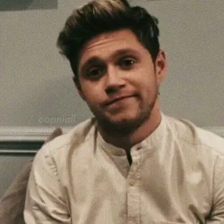 😳 Niall Horan oopniall musician, celebrity, one direction, singer, niall horan telegram sticker