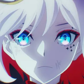 🥀 Anime, Personaggio, Ragazza, Ritratto, Arte digitale telegram sticker