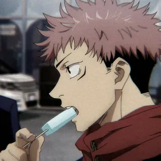 ✨ Yuji Itadori Jujutsu Kaisen Anime, Jujutsu Kaisen, Yuji Itadori, Paleta, Manga, Personaje, Cool, Lindo telegram sticker