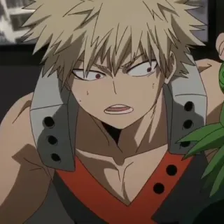 🔥 Bakugo Katsuki My Hero Academia Anime, Manga, Học Viện Anh Hùng, Bakugo, Katsuki, Nhân vật whatsapp sticker