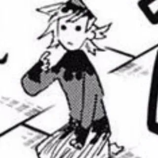 🗿 Anime, Manga, Dessin, Personnage, Croquis telegram sticker