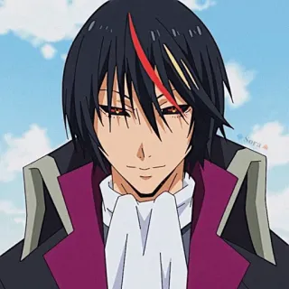 🥀 Diablo That Time I Got Reincarnated as a Slime Anime, Diablo, Slime, Reencarnado en Slime whatsapp sticker