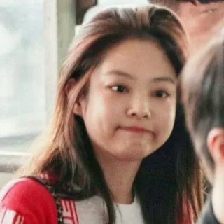 😑 Jennie K-pop, cantor, celebridade, Blackpink, Jennie whatsapp sticker