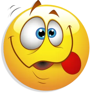 🥴 emoji, smiley, rosto, feliz, desenho animado, alegre telegram sticker