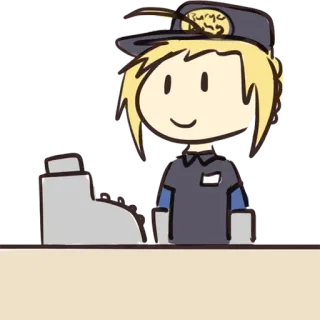 🙂 Burger King burger king, ristorazione, dipendente, fast food, cartone animato, personaggio telegram sticker