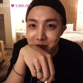 ⭐️ J-Hope kpop, 偶像, 歌手, 音乐, jhope, bts telegram sticker