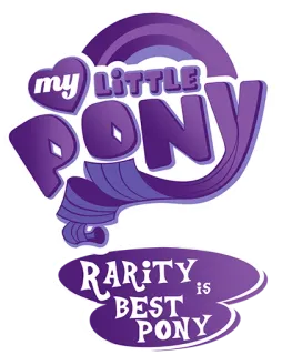 🌟 Rarity My Little Pony RARITY is BEST PONY My Little Pony, Рарити, Лучшая пони, Мультфильм, Дружба, Милый, ТВ-шоу telegram sticker