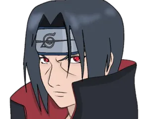 😒 Itachi Uchiha Naruto 动漫, 漫画, 忍者, 宇智波, 写轮眼 telegram sticker