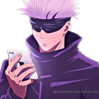 😕 Satoru Gojo Jujutsu Kaisen @animestickerchannel Anime, Manga, Gojo, Satoru, Jujutsu Kaisen telegram sticker