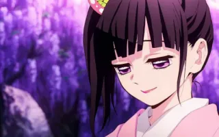 😊 Kanao Tsuyuri Demon Slayer Anime, Demon Slayer, Kanao Tsuyuri, Mangá, Personagem animado whatsapp sticker