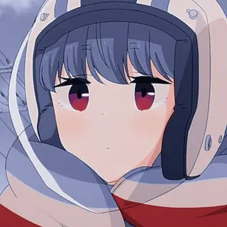 🛵 Anime, Ragazza, Casco, Carino, Cartone animato, Personaggio telegram sticker