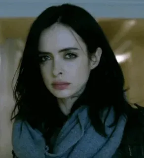 🥀 Jessica Jones Jessica Jones, Marvel, Krysten Ritter, Netflix, Personnage, Super-héros, Série TV, Portrait telegram sticker