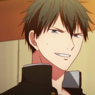 😏 anime, manga, character, portrait telegram sticker