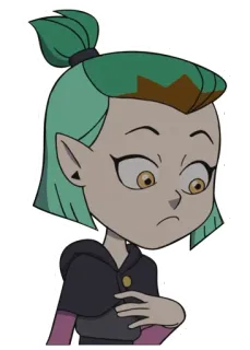 😮 Amity Blight The Owl House Hoạt hình, Phù thủy, Anime, Dễ thương, Thất vọng telegram sticker