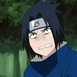 🦊 Sasuke Naruto Anime, Manga, Sasuke, Naruto, Ninja, Lustig, Meme telegram sticker