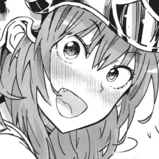 😳 Anime, Mangá, Garota, Feliz, Fofo telegram sticker