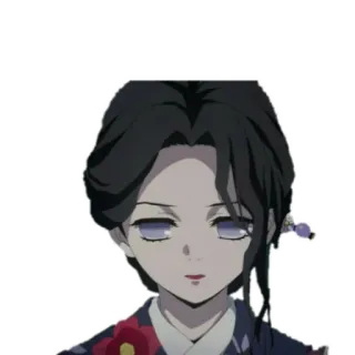 😔 Amane Ubuyashiki Demon Slayer Anime, Demon Slayer, Ubuyashiki, Amane, Personaje whatsapp sticker