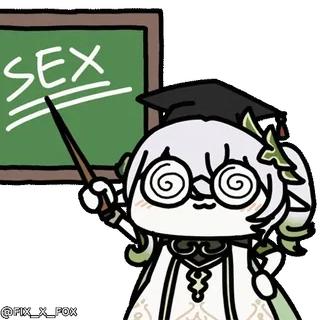 🥵 Nahida Genshin Impact SEX whatsapp sticker