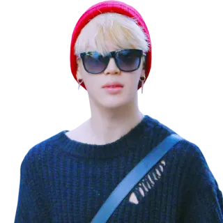 😎 人物, サングラス, 帽子, KPOP, ファッション, スタイル telegram sticker