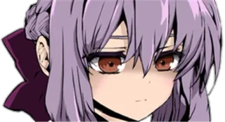 🎧💜@Shinoa_Hiragi💜🎧 telegram stickers