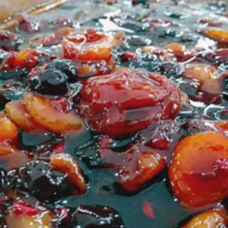 😍 fruit, jam, preserve, sweet, food, dessert whatsapp sticker