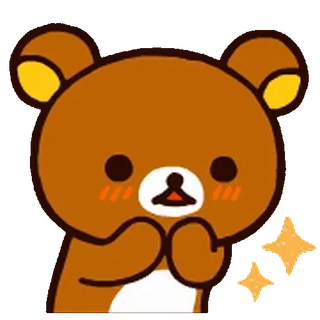 💨 Rilakkuma bear, cute, kawaii, cartoon, san-x, rilakkuma whatsapp sticker