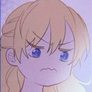 🌨️ Dessin animé, Colère, Irritation, Agacé, Animé, Manga whatsapp sticker
