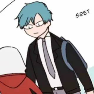 ❤️‍🔥 SRET อนิเมะ, การ์ตูน, ตัวละคร, นักเรียน telegram sticker