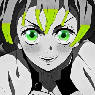 💚 Mitsuri Kanroji Demon Slayer Anime, Demon Slayer, Mitsuri Kanroji, Ragazza Anime, Hashira, Pilastro dell'Amore telegram sticker