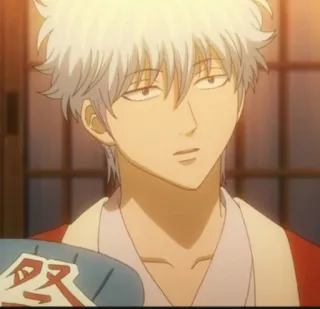 🧊 Gintoki Sakata Gintama 祭 Anime, Personnage, Gintama, Sakata Gintoki telegram sticker