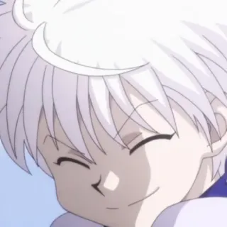 🍶 Killua Zoldyck Hunter x Hunter Anime, Killua, Hunter x Hunter, Desenho animado, Personagem, Sorriso telegram sticker