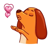 Salchicha Dog | @Premium_Emojis_Telegram telegram emojis 😘