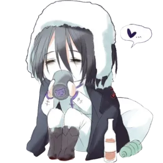 🍷 Chibi, Trinken, Kawaii, Cartoon, Niedlich telegram sticker