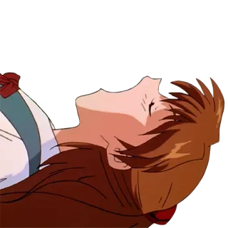 😮 Asuka Langley Soryu Neon Genesis Evangelion anime, evangelion, asuka, manga telegram sticker