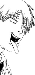 🤤 Denji Chainsaw Man anime, manga, devil, monster telegram sticker