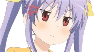 😡 Anime, Wütend, Mädchen, Cartoon, Verärgert whatsapp sticker