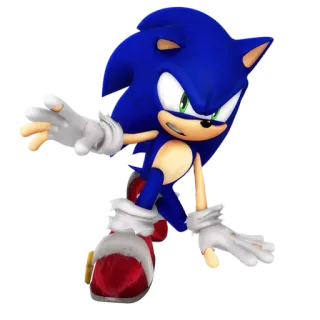 👿 Sonic the Hedgehog ソニック, ハリネズミ, ビデオゲーム, アニメ, 青 telegram sticker