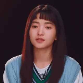 ❤️🔥 femme, portrait, féminin, personne, fille, asiatique telegram sticker