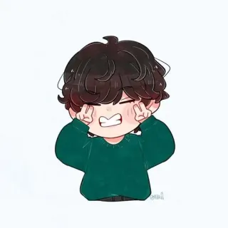 😁 만화, 애니메이션, 캐릭터, 일러스트, 귀여운 telegram sticker