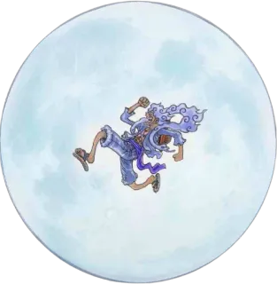 🏃 Luffy One Piece anime, one piece, luffy, gear 5, sticker telegram sticker