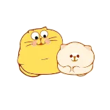🌷 cat, cute, animals, pet, kawaii, friendship, cartoon telegram sticker