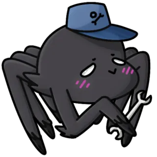 павук telegram stickers