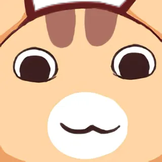 👀 Мультфильм, Милый, Животное, Персонаж, Смешной telegram sticker