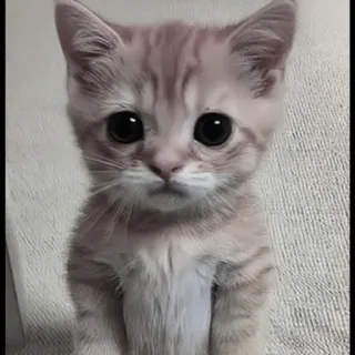 🍄 고양이, 새끼 고양이, 귀여운, 동물, 애완 동물 telegram sticker