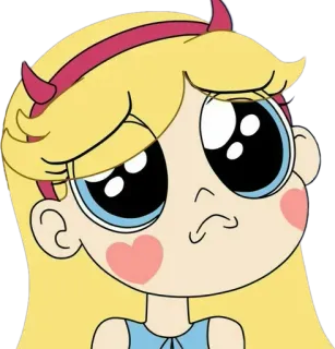 🥺 Star Butterfly Star vs. the Forces of Evil desenho animado, fofo, animado, personagem, Star Butterfly, Disney telegram sticker
