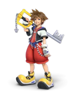 🗝 Sora Kingdom Hearts Sora, Kingdom Hearts, videogame, keyblade, personage telegram sticker
