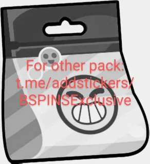ℹ️ For other pack: t.me/addstickers/BSPINSEexclusive stickers, telegram, pack telegram sticker