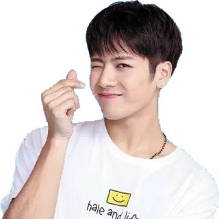 ❤️ hale and life k-pop, man, korean, actor, smile, cute, celebrity telegram sticker
