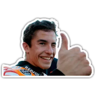 Marc Márquez - S4T.tv telegram stickers
