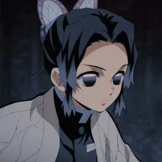 😡 Shinobu Kocho Demon Slayer Anime, Shinobu Kocho, Demon Slayer, Schmetterling, Mädchen, Manga whatsapp sticker
